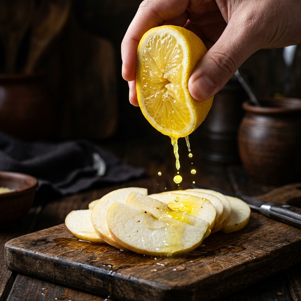 Empêcher les fruits et légumes de noircir : le pouvoir antioxydant du jus de citron