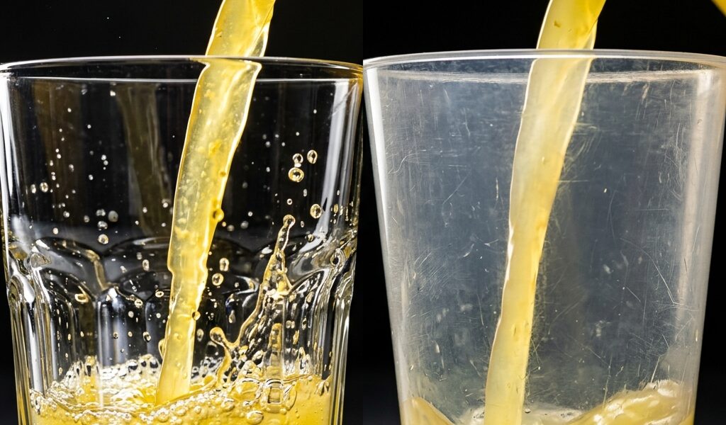 Verre vs Plastique : pourquoi l’emballage modifie le goût de votre jus de citron industriel